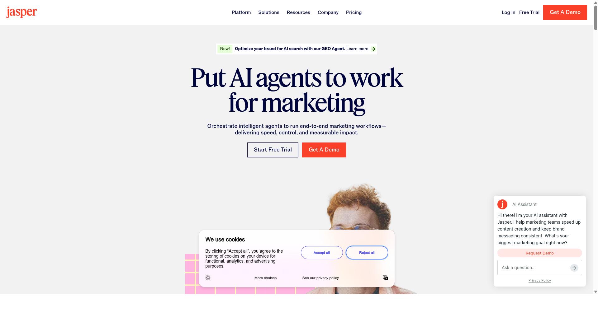 Jasper website